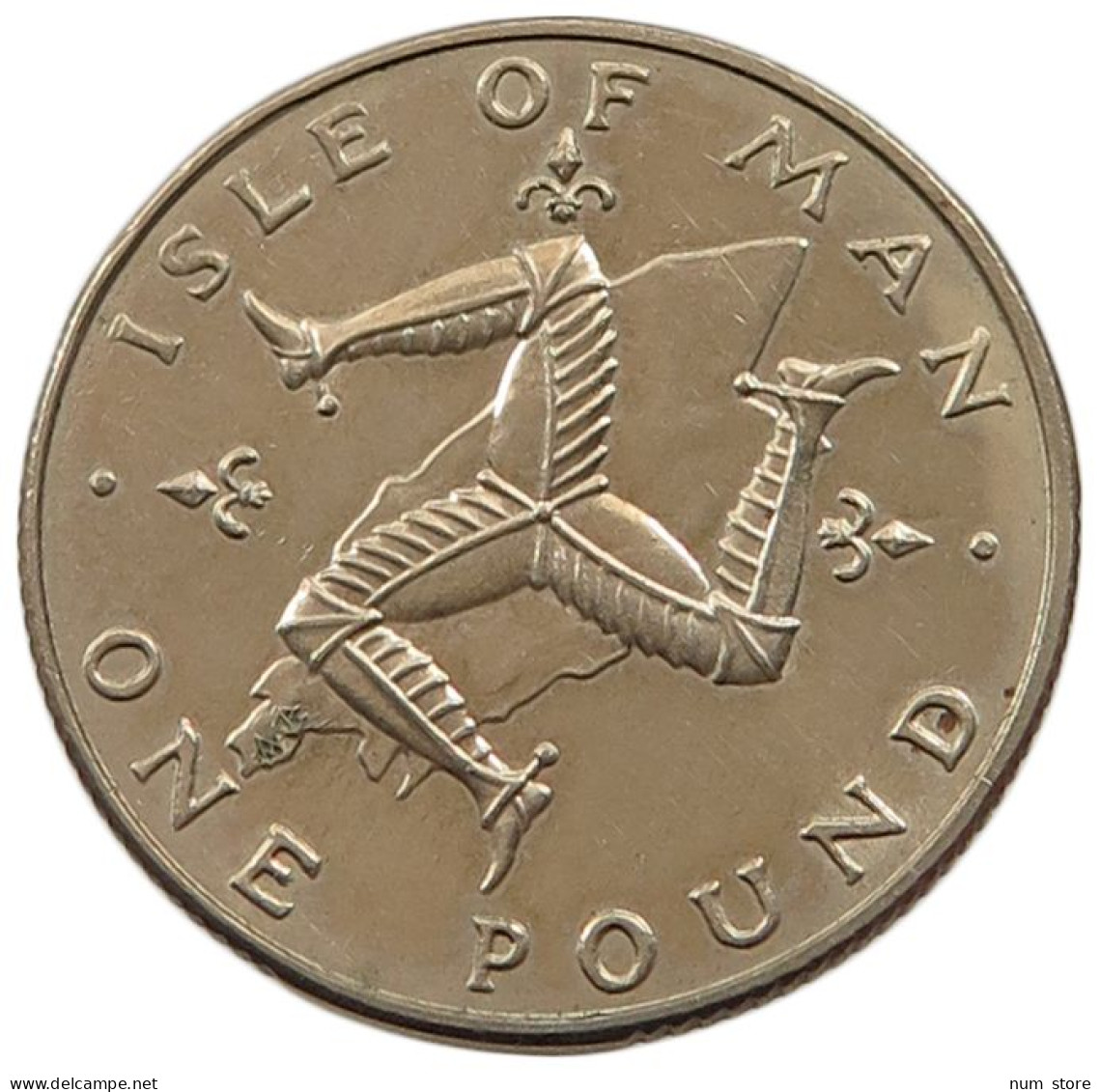 ISLE OF MAN POUND 1978  #alb035 0505 - Eiland Man