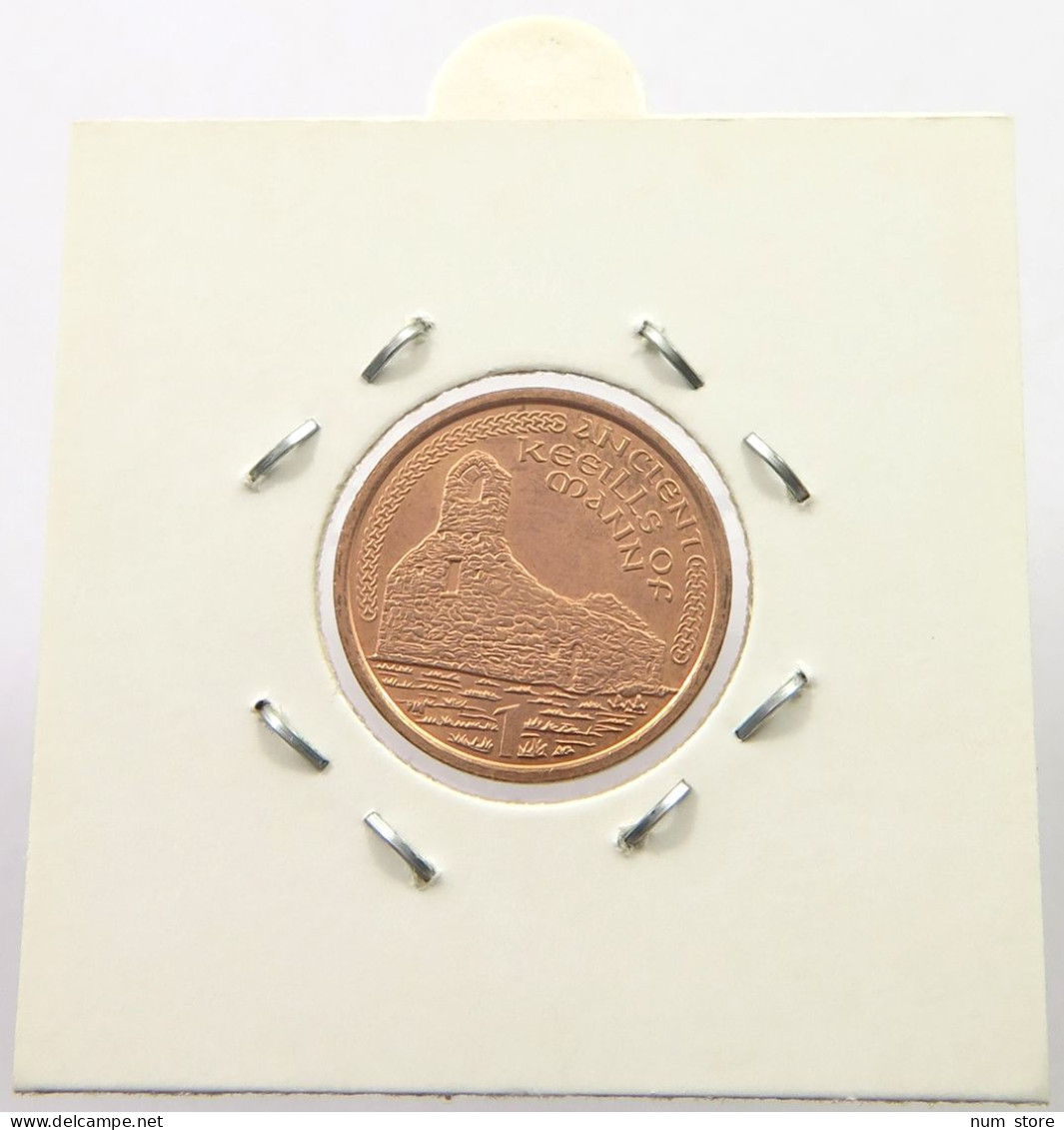 ISLE OF MAN PENNY 2001 Elizabeth II. (1952-2022) #alb028 0429 - Isle Of Man