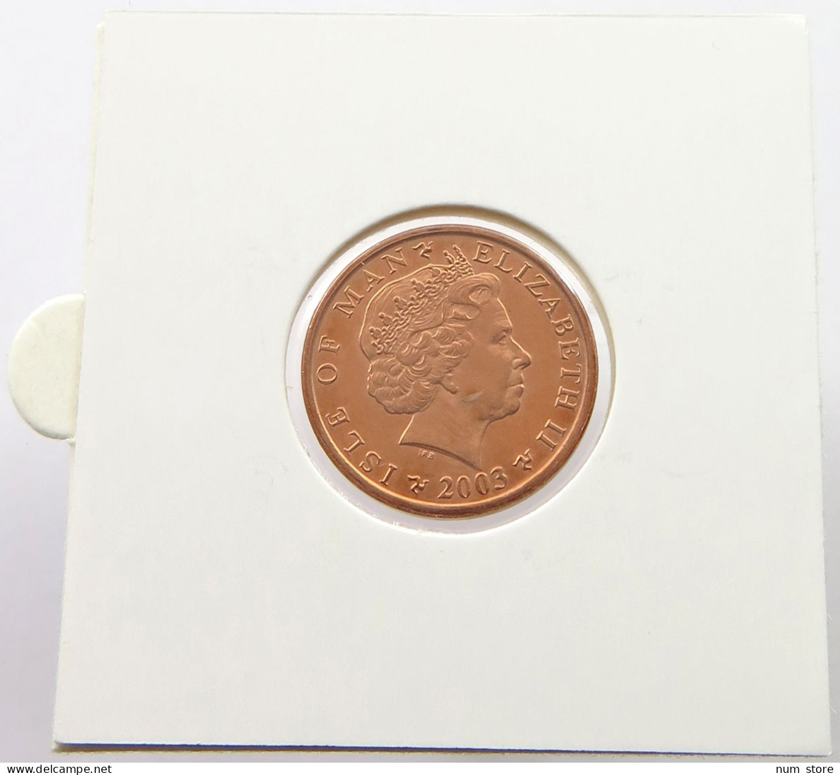 ISLE OF MAN PENNY 2003 Elizabeth II. (1952-2022) #alb028 0431 - Isle Of Man