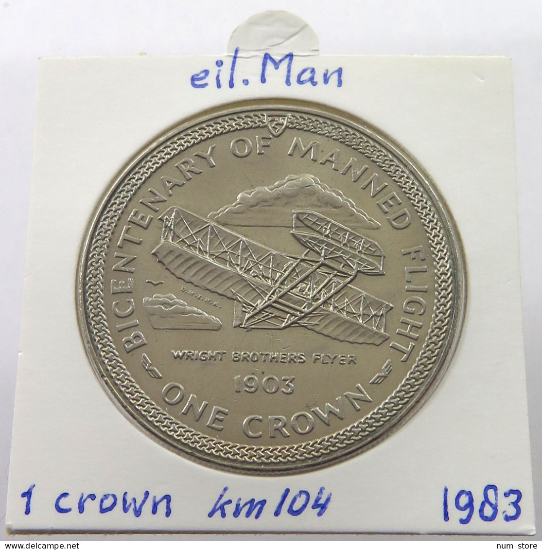 ISLE OF MAN CROWN 1983  #alb026 0149 - Eiland Man