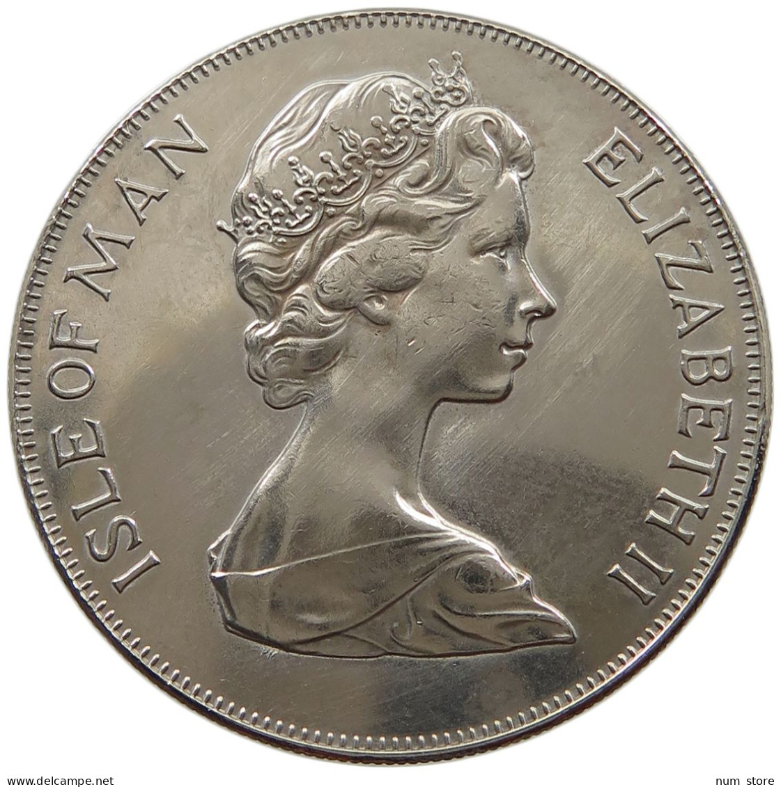 ISLE OF MAN CROWN 1978 Elizabeth II. (1952-2022) #a096 0253 - Eiland Man