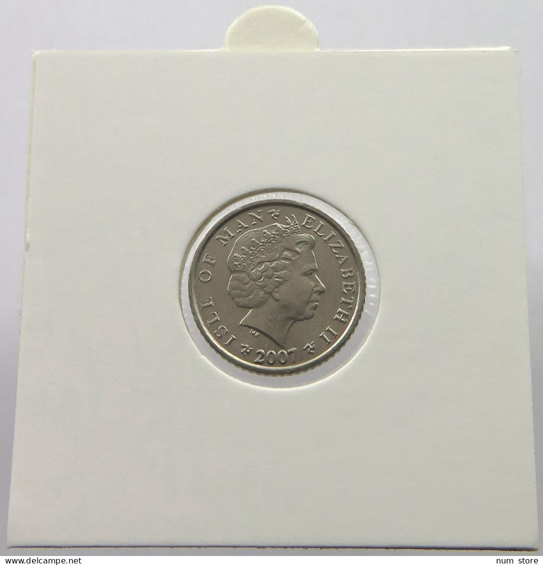 ISLE OF MAN 5 PENCE 2007 Elizabeth II. (1952-2022) #alb028 0327 - Eiland Man