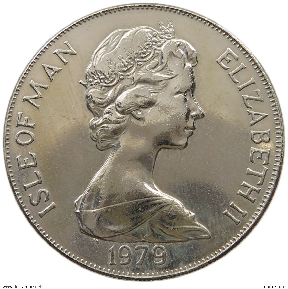 ISLE OF MAN CROWN 1979 Elizabeth II. (1952-2022) #a026 0403 - Isle Of Man