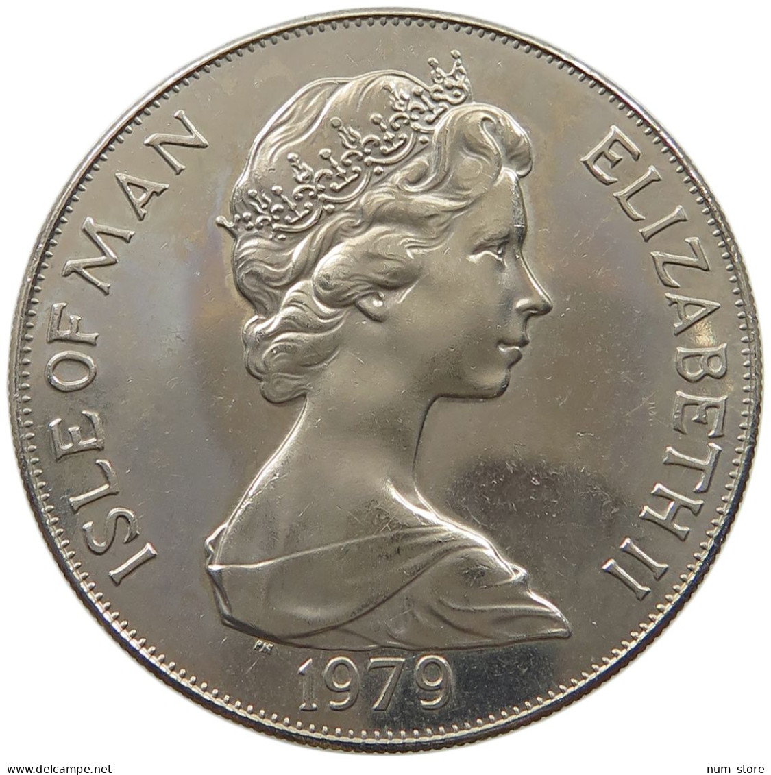 ISLE OF MAN CROWN 1979 Elizabeth II. (1952-2022) #a026 0365 - Isle Of Man