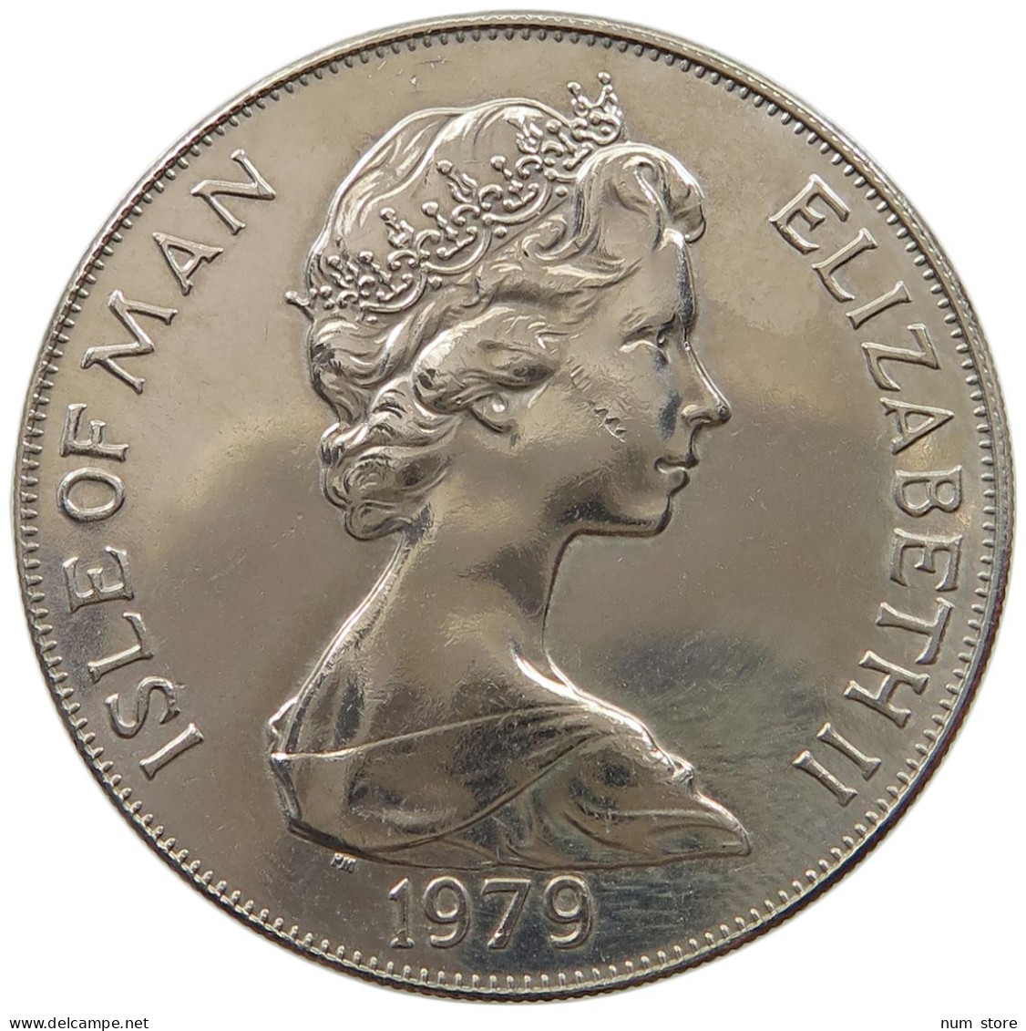 ISLE OF MAN CROWN 1979 Elizabeth II. (1952-2022) #a026 0361 - Isle Of Man