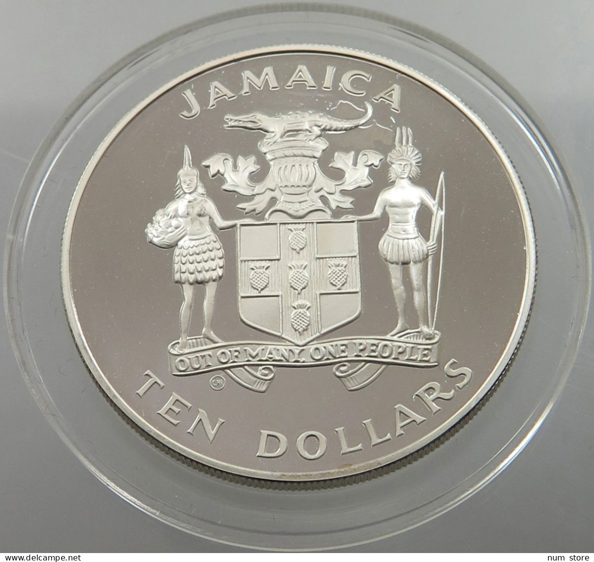 JAMAICA 10 DOLLARS 1982  #sm04 0405 - Jamaique