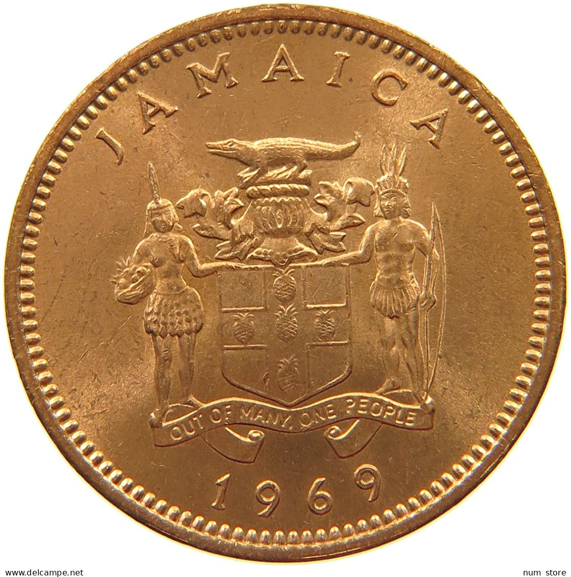 JAMAICA CENT 1989  #s067 0167 - Jamaica