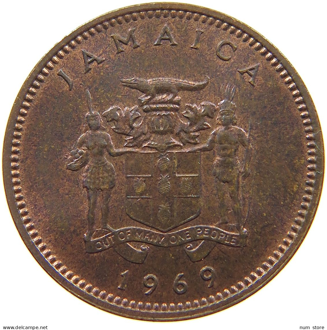 JAMAICA CENT 1969  #s062 0235 - Jamaique