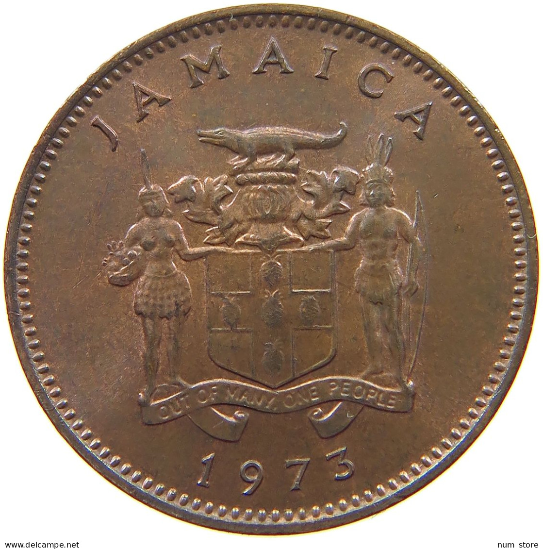 JAMAICA CENT 1973  #s062 0231 - Jamaique