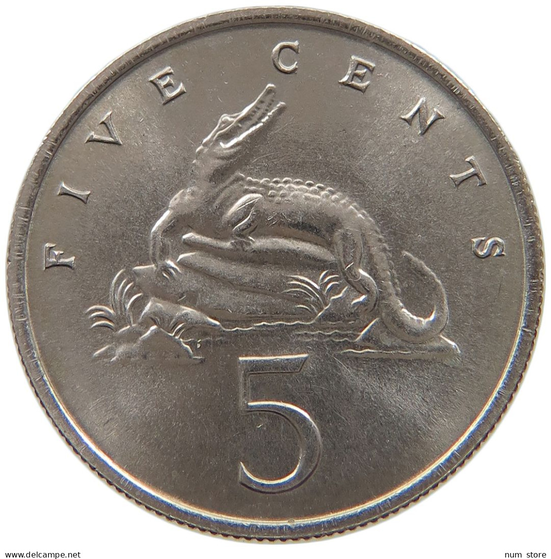 JAMAICA 5 CENTS 1969  #c078 0253 - Jamaique