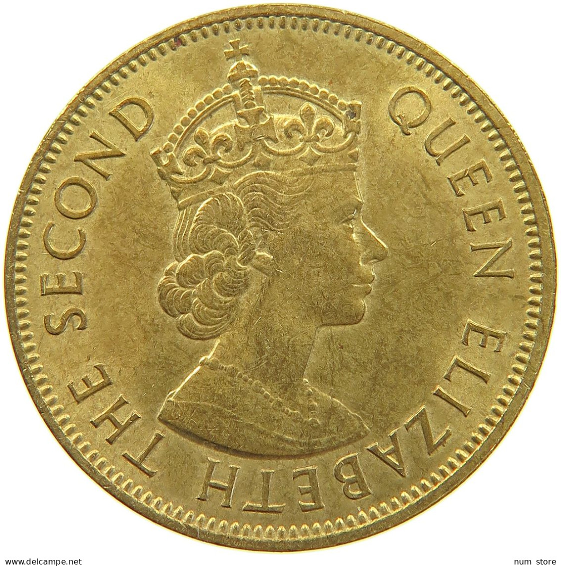 JAMAICA PENNY 1965 Elizabeth II. (1952-2022) #c075 0431 - Jamaique