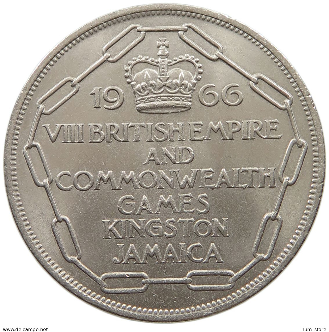 JAMAICA 5 SHILLINGS 1966  #alb059 0019 - Jamaica