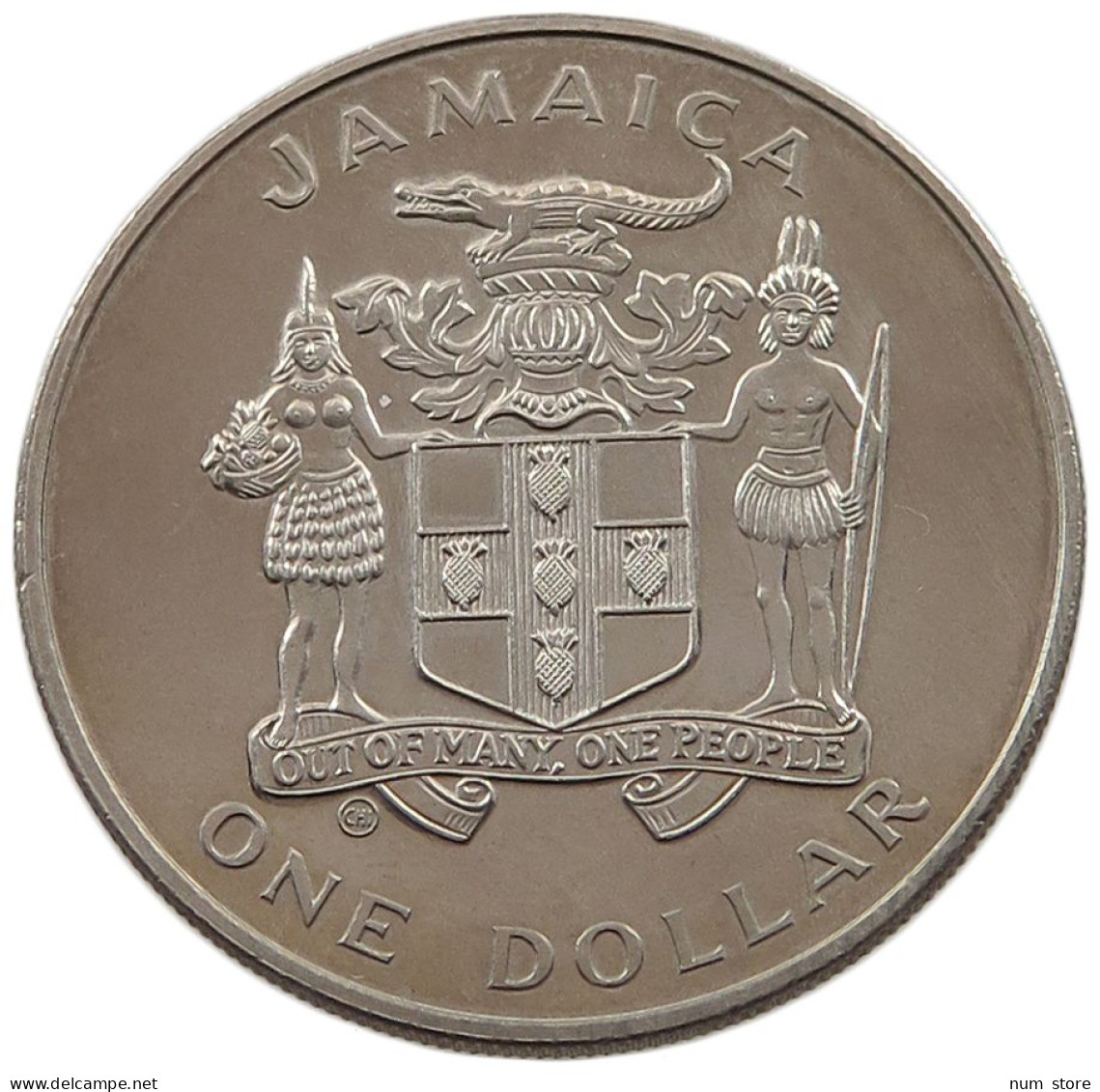 JAMAICA DOLLAR 1982  #alb021 0191 - Jamaica