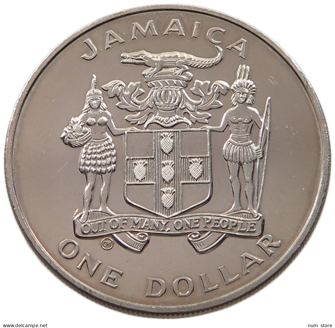JAMAICA DOLLAR 1982  #alb039 0299 - Jamaique