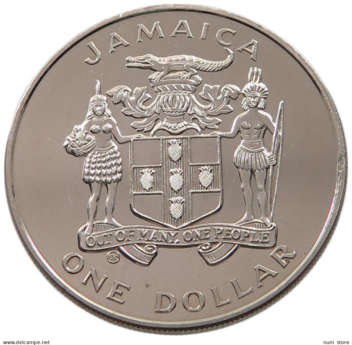 JAMAICA DOLLAR 1982  #alb039 0075 - Jamaique