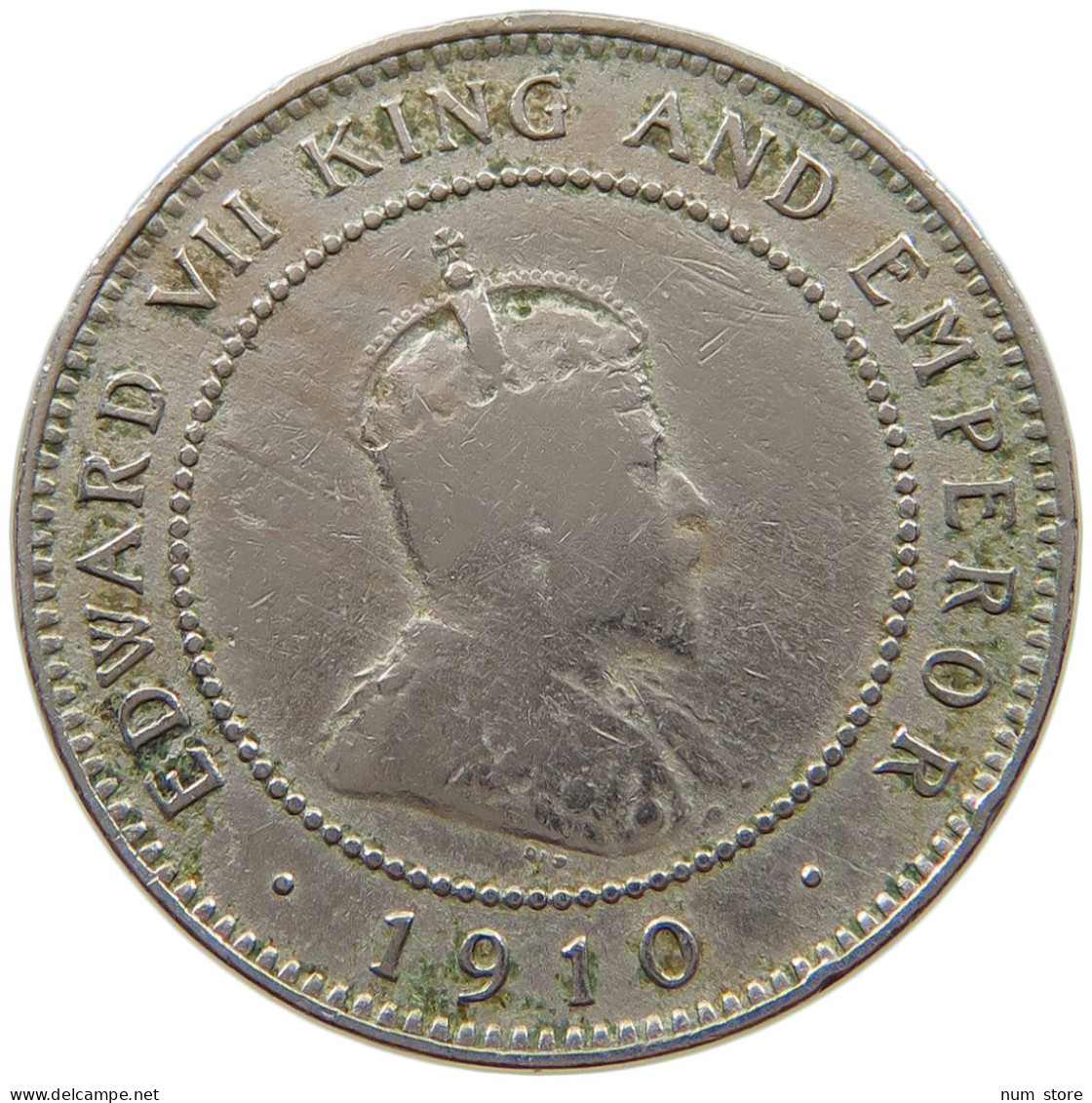 JAMAICA 1/2 PENNY 1910 Edward VII., 1901 - 1910 #a088 0311 - Jamaique