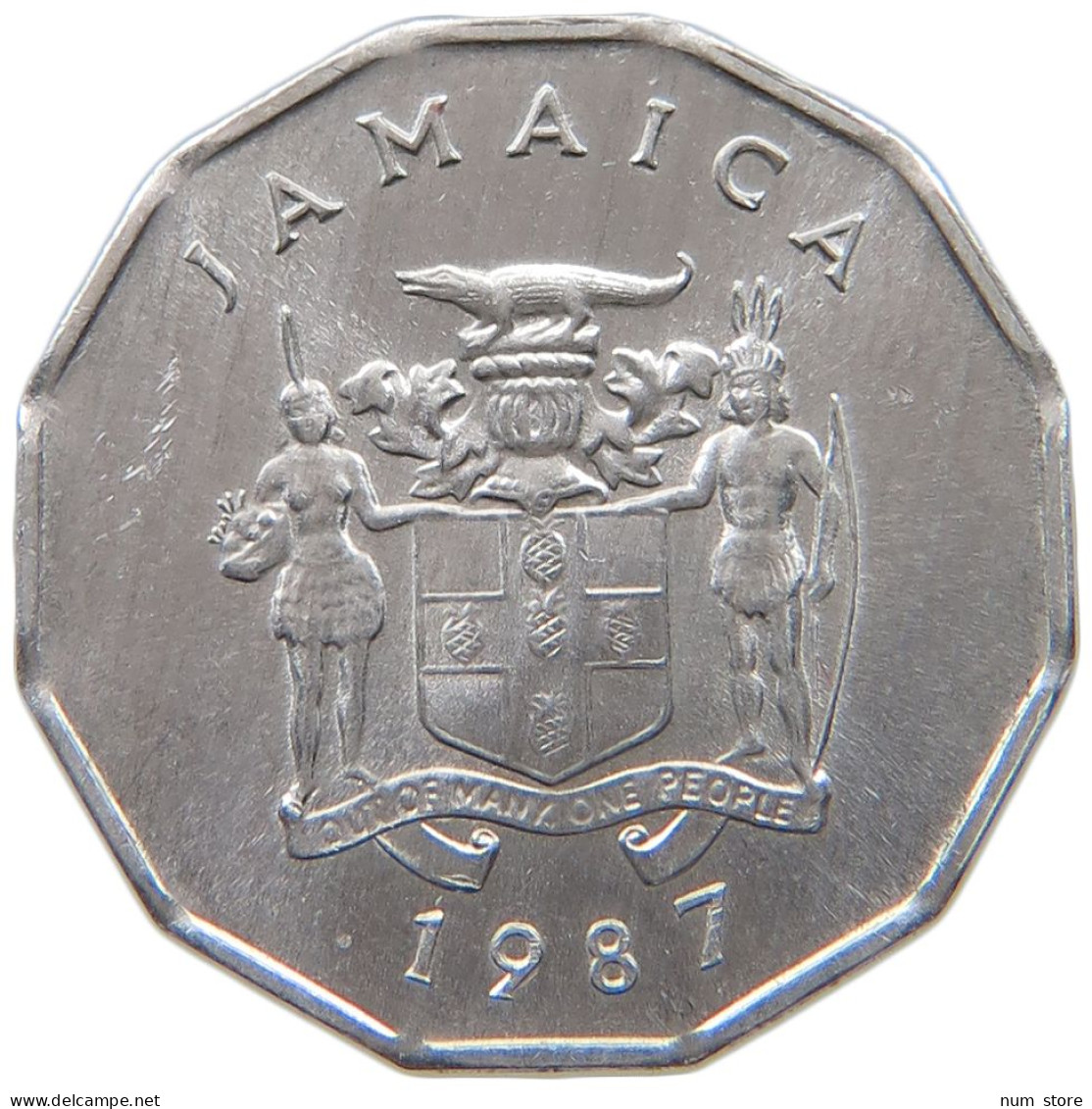 JAMAICA CENT 1987  #a036 0529 - Jamaique