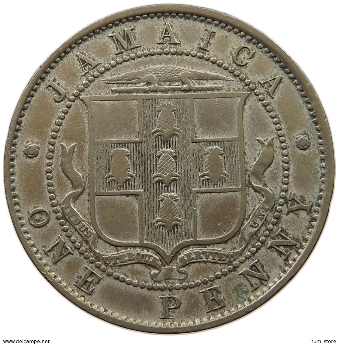 JAMAICA PENNY 1926 George V. (1910-1936) #a087 0791 - Jamaica