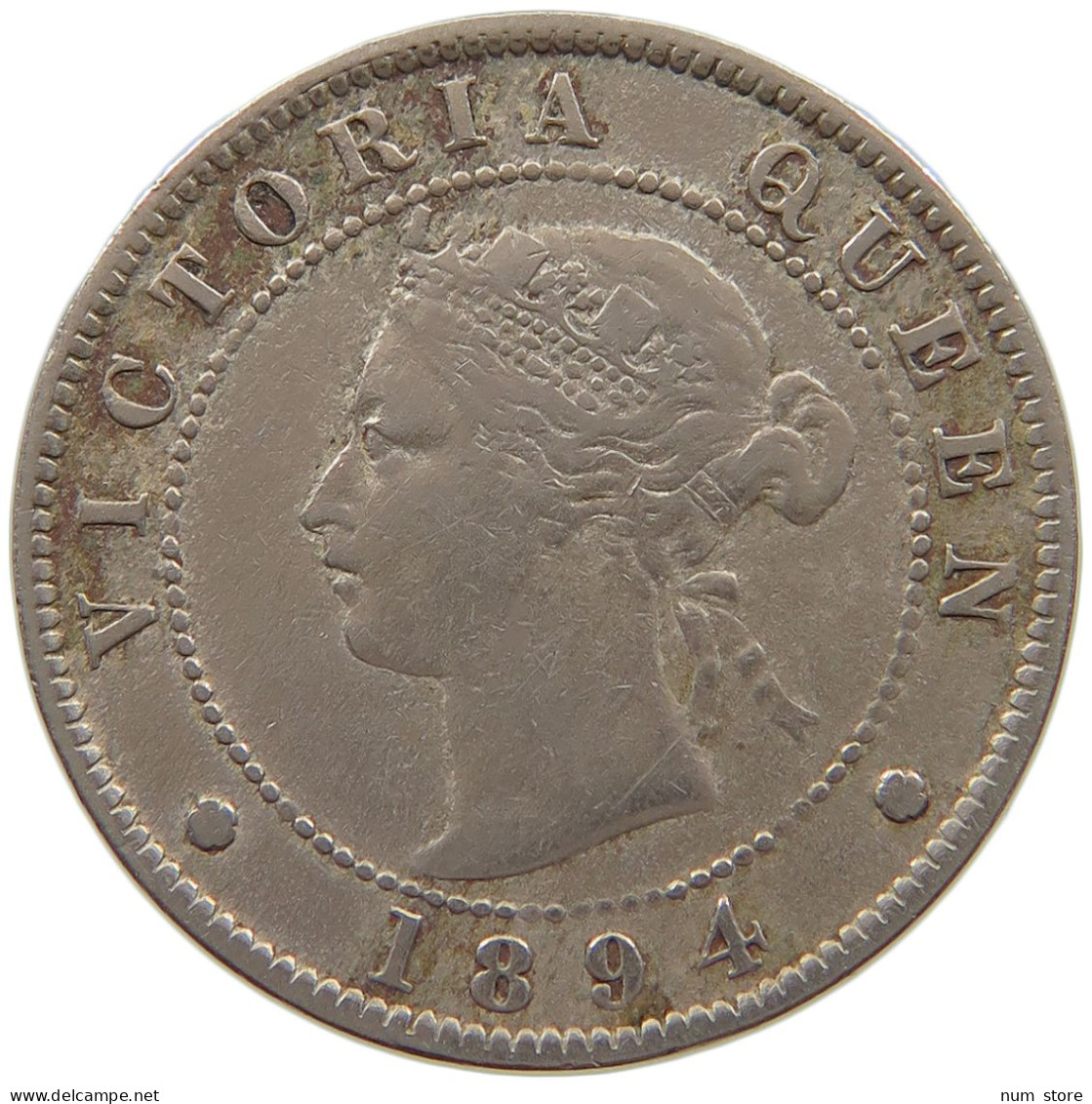 JAMAICA 1/2 PENNY 1894 Victoria 1837-1901 #a080 0003 - Jamaica