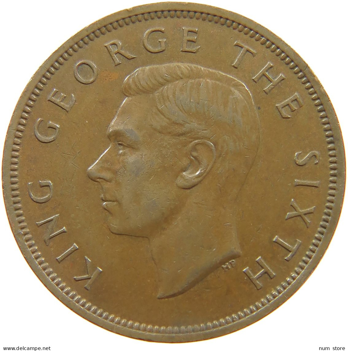 NEW ZEALAND PENNY 1952 George VI. (1936-1952) #a084 0025 - Nieuw-Zeeland