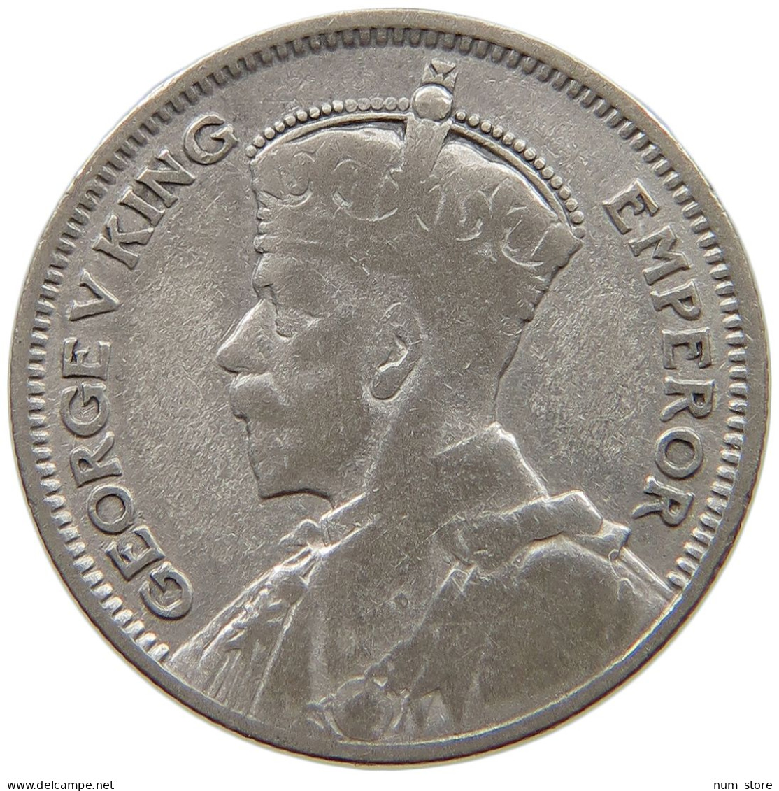 NEW ZEALAND 6 PENCE 1933 George V. (1910-1936) #a082 0457 - New Zealand