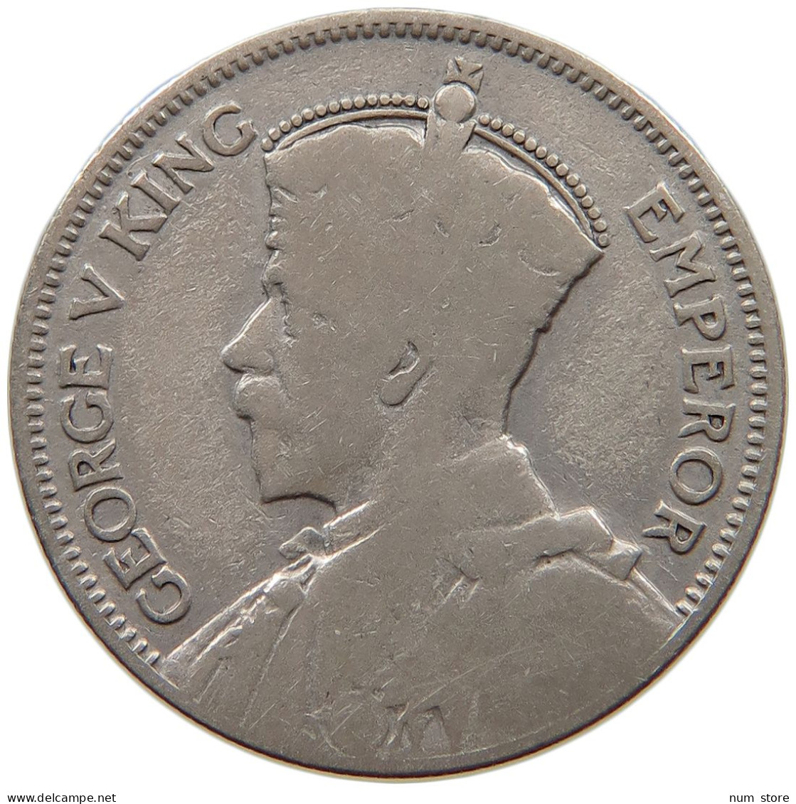 NEW ZEALAND SHILLING 1933 George V. (1910-1936) #a081 0573 - New Zealand