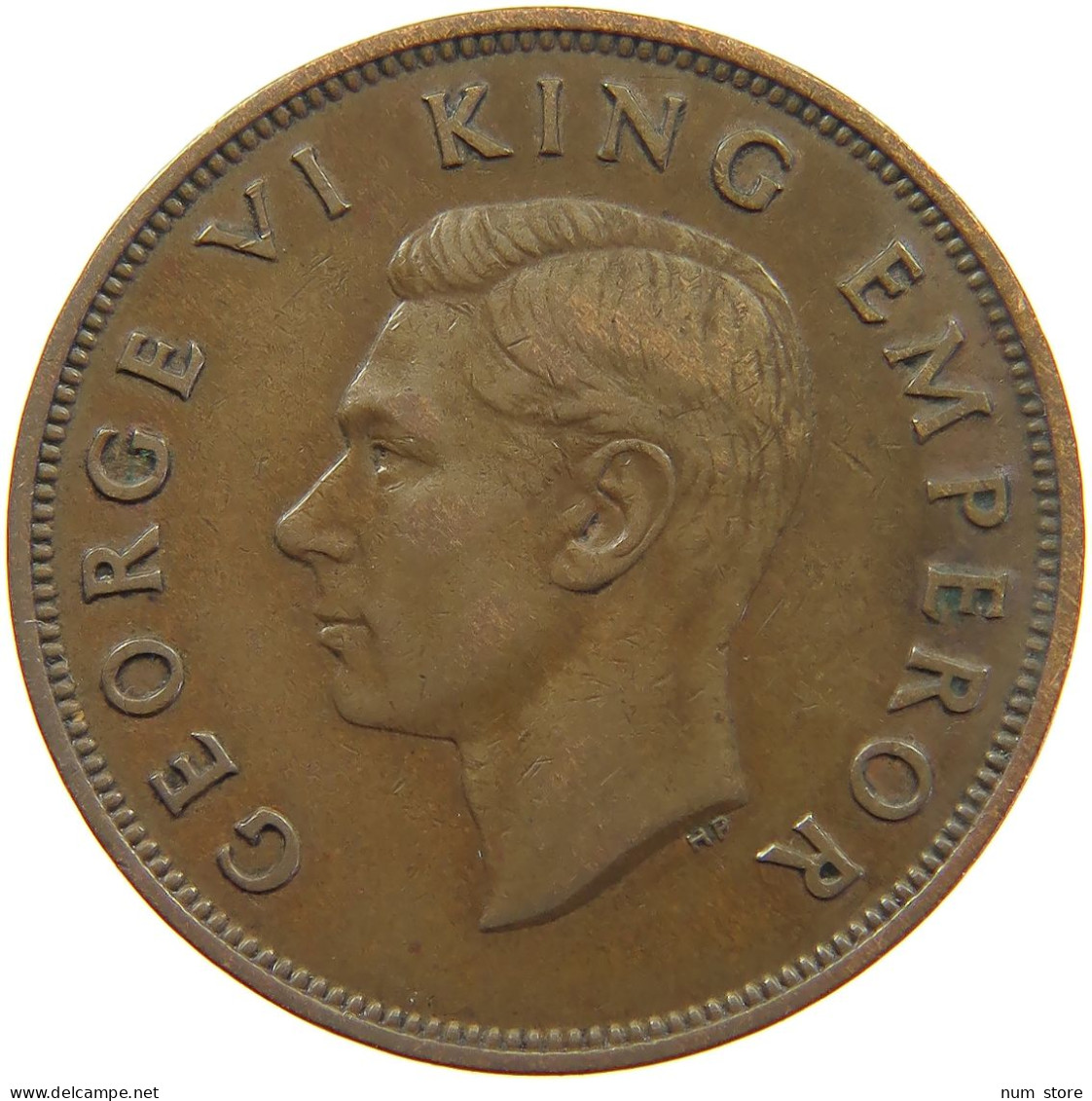 NEW ZEALAND PENNY 1940 George VI. (1936-1952) #a065 0307 - Nieuw-Zeeland