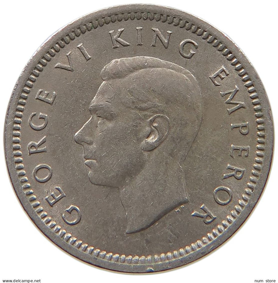 NEW ZEALAND 3 PENCE 1947 George VI. (1936-1952) #a050 0237 - New Zealand