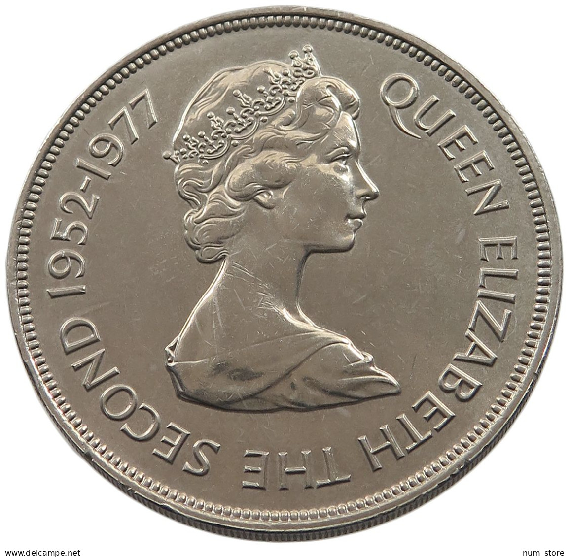 JERSEY 25 PENCE 1977 Elisabeth II. (1952-) #alb053 0287 - Jersey