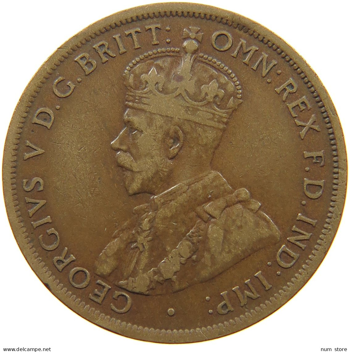 JERSEY 1/12 SHILLING 1913 George V. (1910-1936) #a084 0033 - Jersey