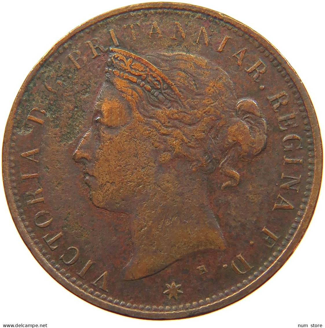 JERSEY 1/12 SHILLING 1877 Victoria 1837-1901 #a065 0535 - Jersey