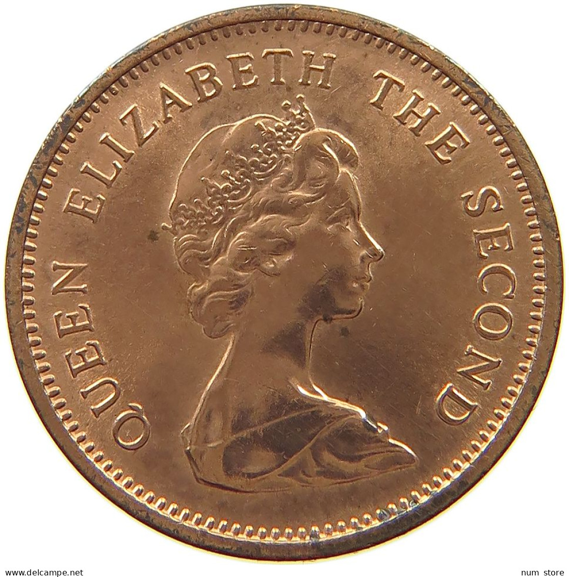 JERSEY 1/2 NEW PENNY 1971 Elizabeth II. (1952-2022) #a014 0519 - Jersey