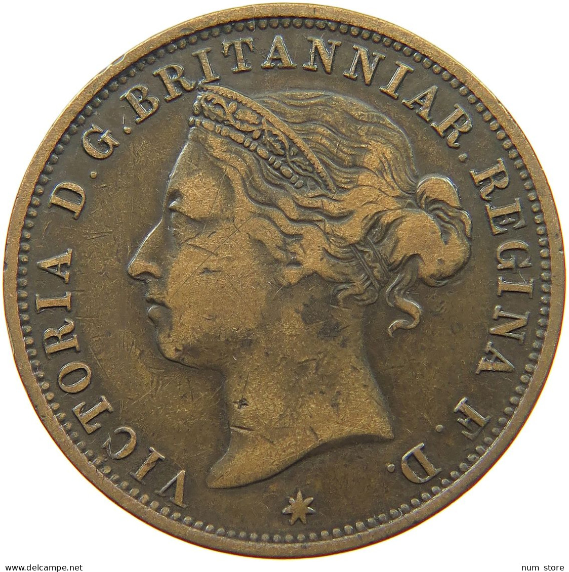 JERSEY 1/12 SHILLING 1881 Victoria 1837-1901 #a008 0291 - Jersey