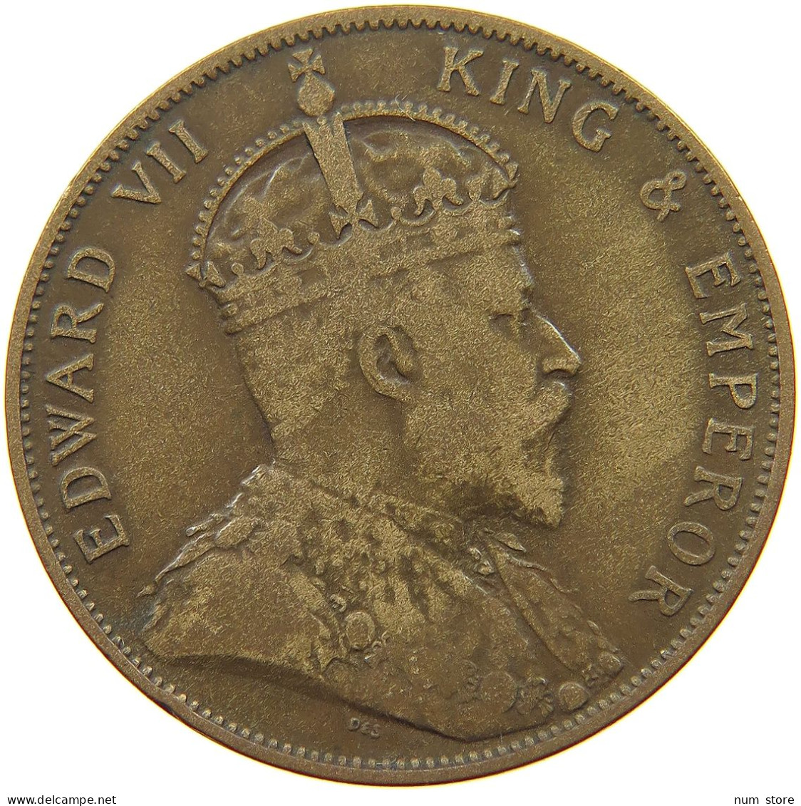 JERSEY 1/12 SHILLING 1909 Edward VII., 1901 - 1910 #a008 0069 - Jersey