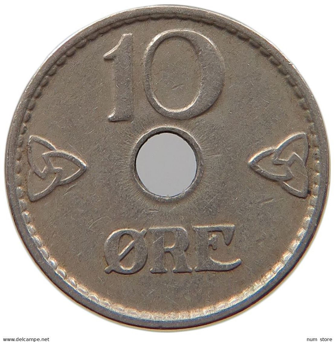 NORWAY 10 ÖRE 1939 HAAKON VII. 1905-1957 #c066 0119 - Norvège