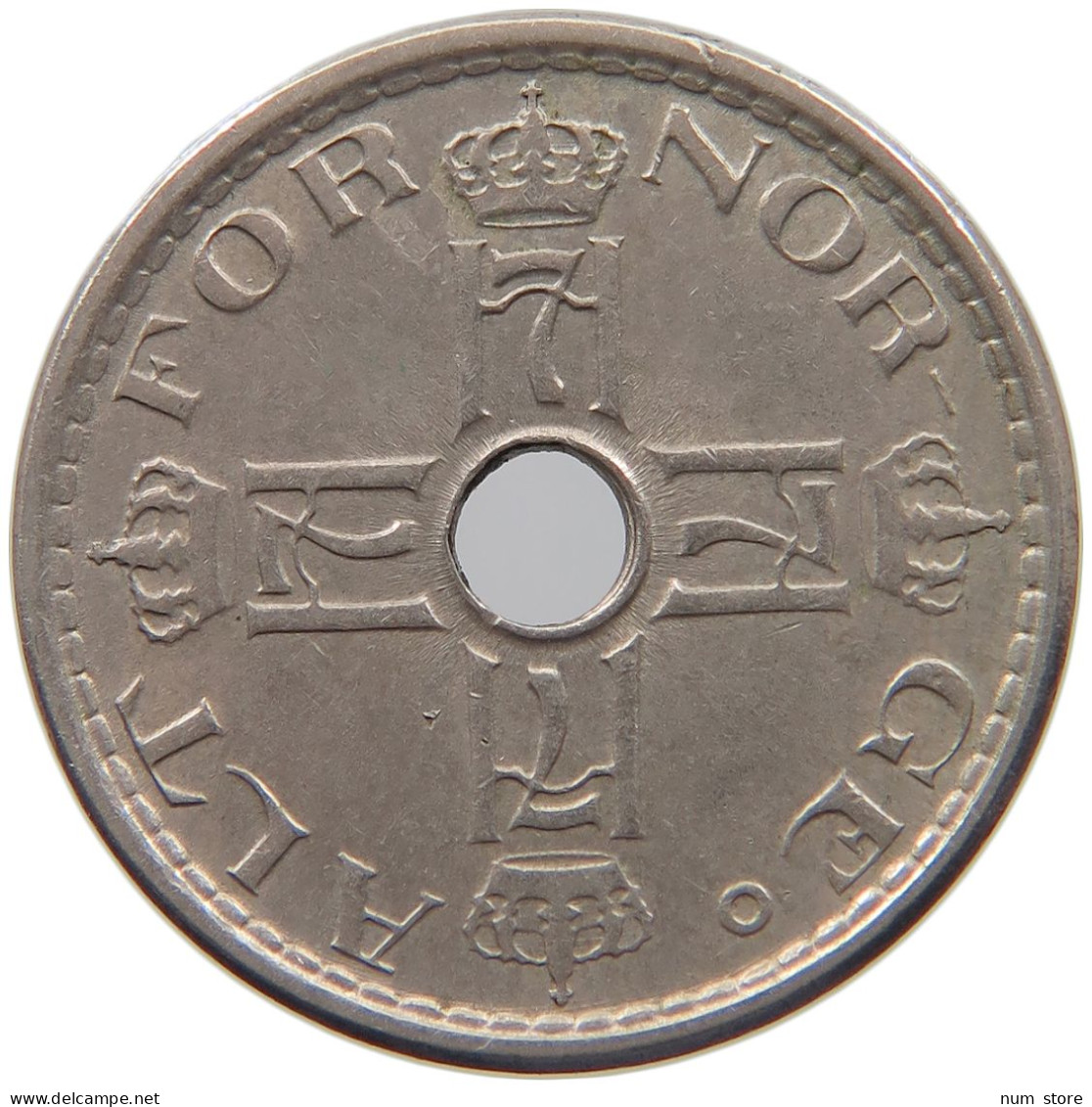 NORWAY 50 ÖRE 1948 HAAKON VII. 1905-1957 #c014 0145 - Norvège
