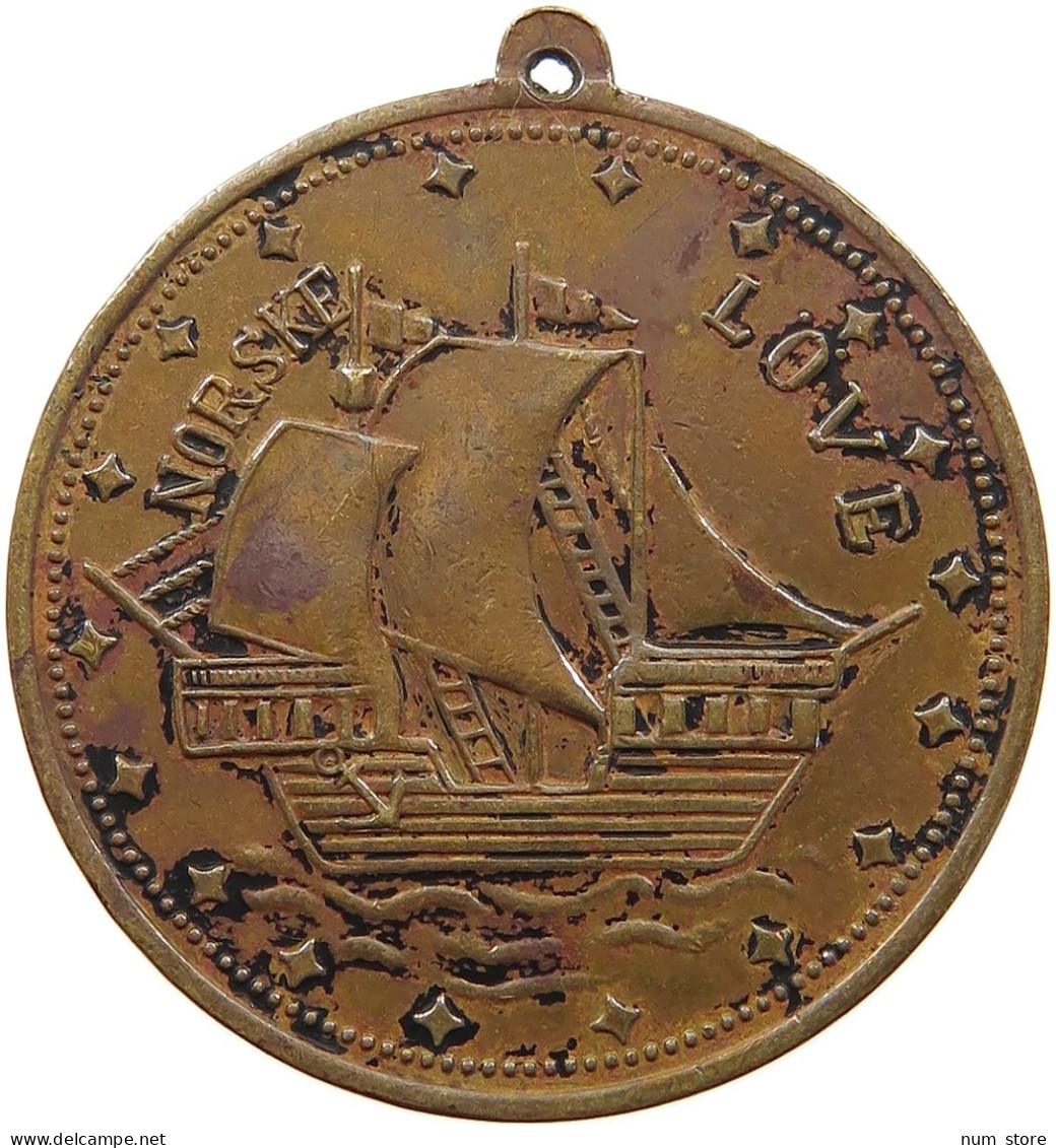 NORWAY MEDAL  NORSKE LOVE HIC RHODUS HIC SALTA #a083 0393 - Norvège