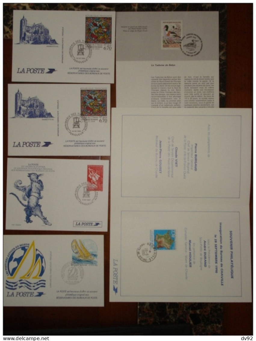 FRANCE  CARTES PHILATELIQUE DIVERSES - Colecciones & Series