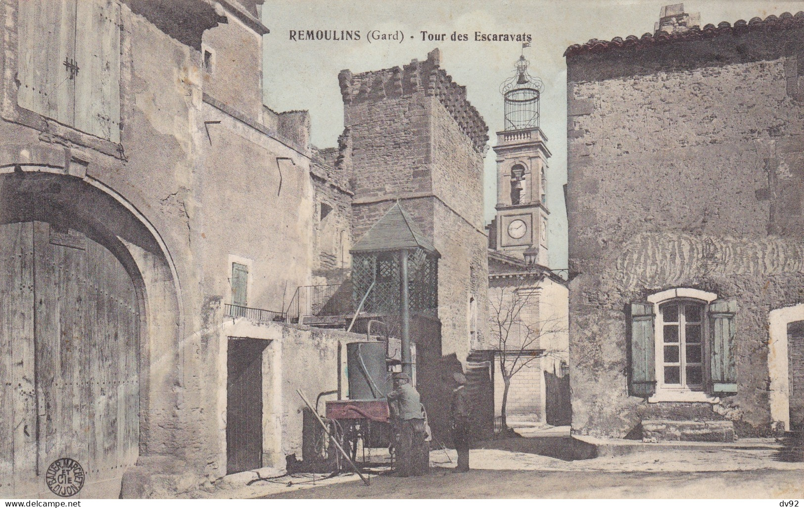 GARD REMOULINS TOUR DES ESCARVATS BOUILLEUR DE CRU - Remoulins