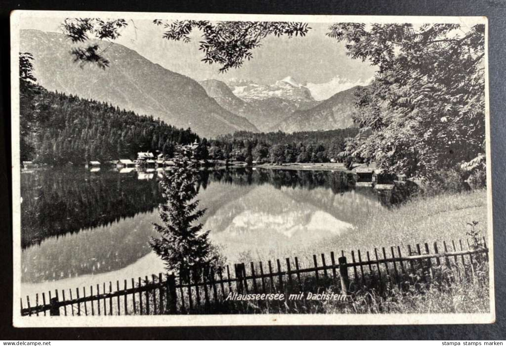 AK Fotografie Altausseersee Mit Dachsten Ca. 1940 Nicht Gelaufen - Ausserland