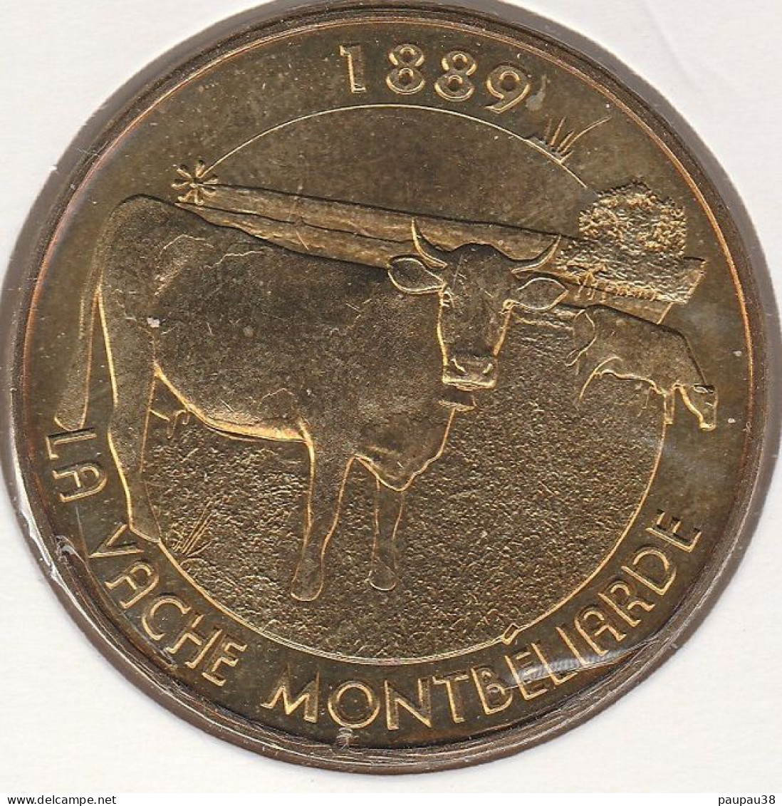 MONNAIE DE PARIS 2015 - 25 MONTBELIARD - La Vache Montbéliarde - 2015