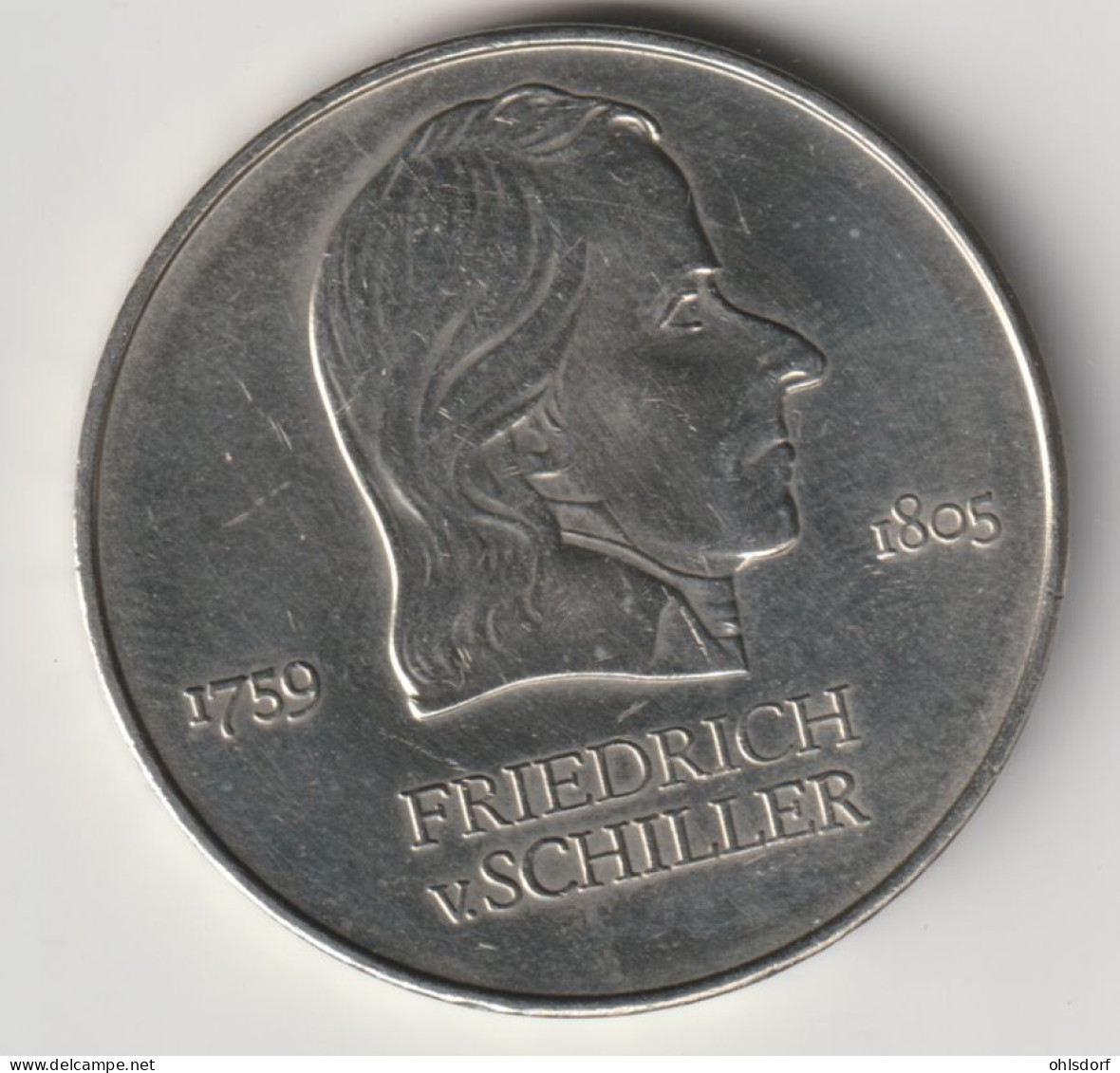 DDR 1972: 20 Mark, Schiller, KM 40 - 20 Mark