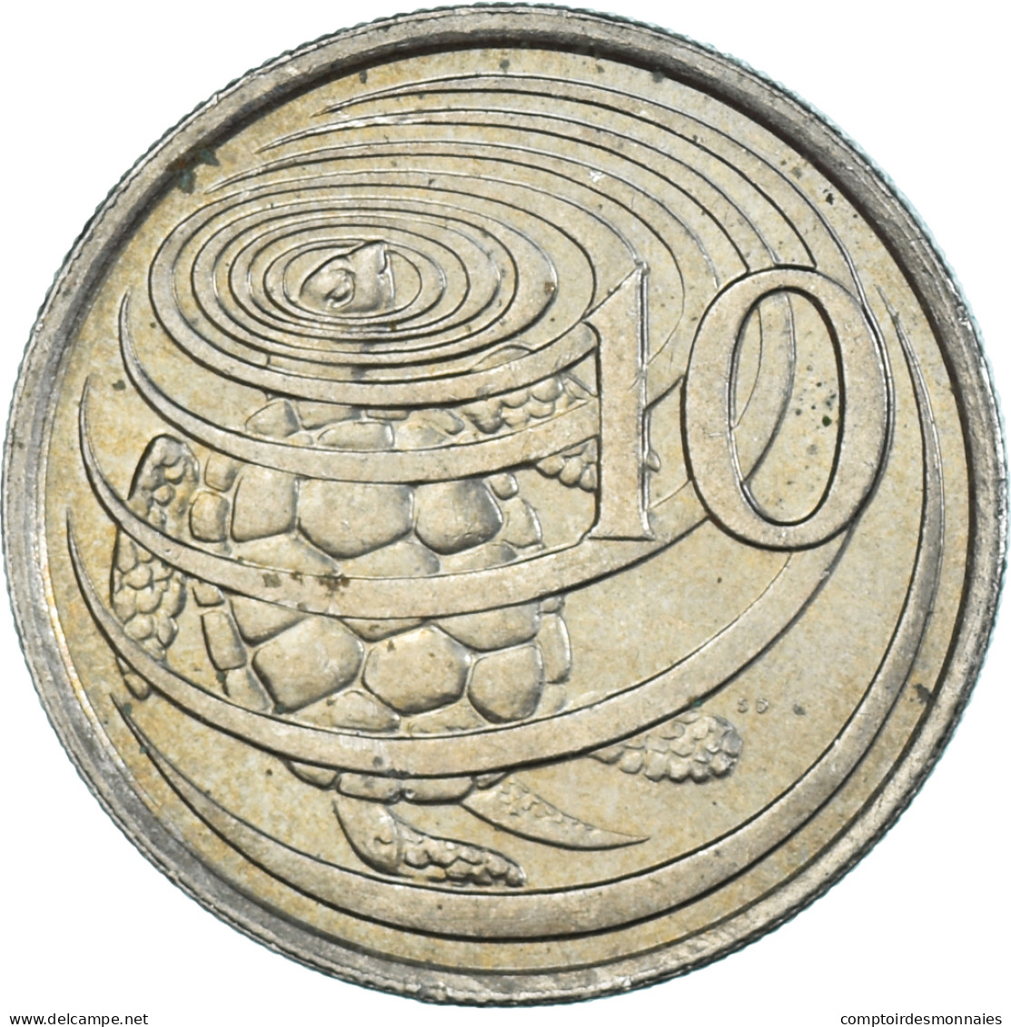 Monnaie, Îles Caïmans, 10 Cents, 1990 - Kaimaninseln