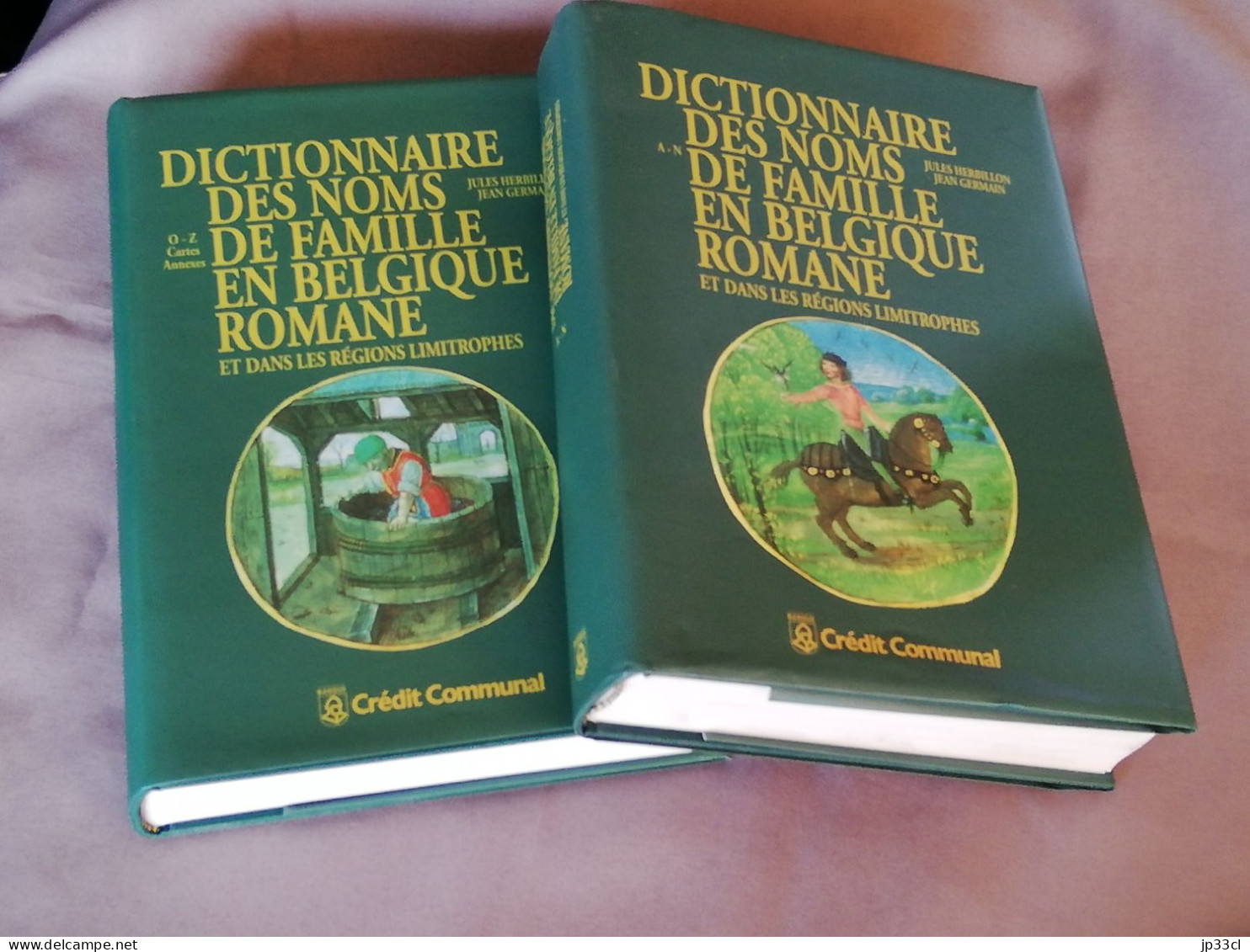 Dictionnaire Des Noms De Famille En Belgique Romane Et Dans Les Régions Limitrophes Par Jules Herbillon Et Jean Germain - Dictionnaires