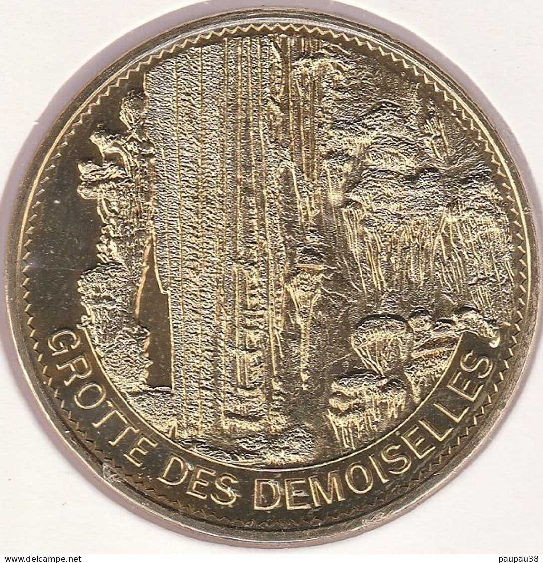 MONNAIE DE PARIS 2015 - 34 GROTTES DES DEMOISELLES - La Vierge à L'enfant Et Les Concrétions - 2015