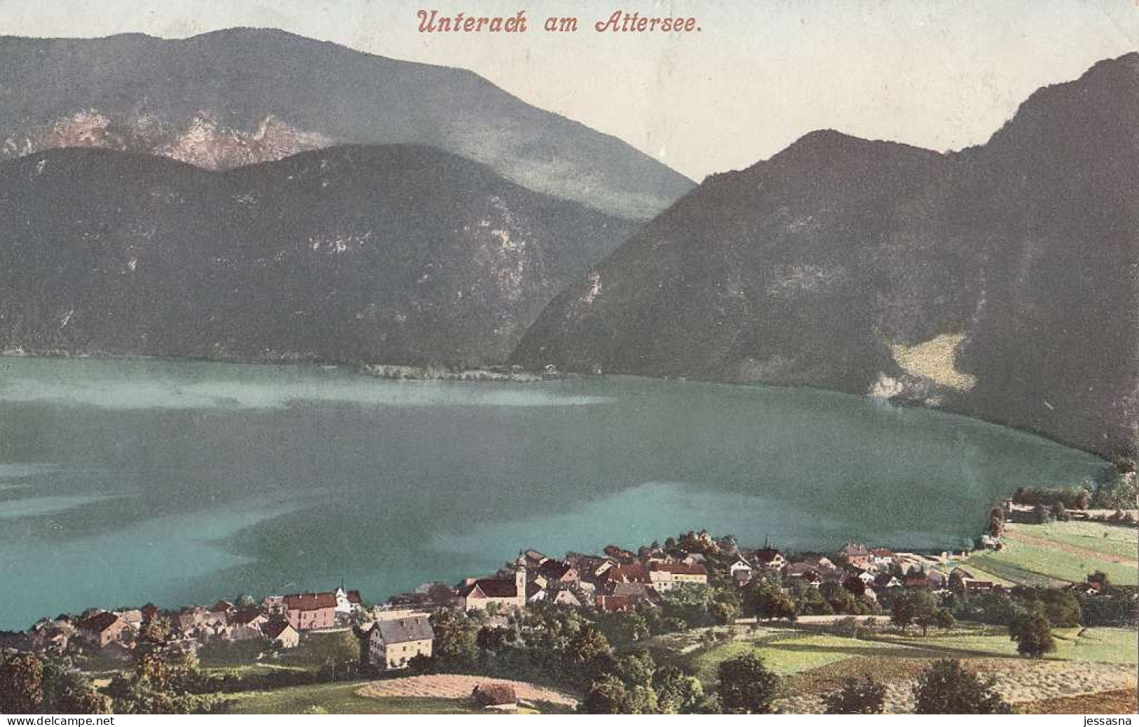 AK - OÖ - Unterach Am Attersee - 1902 - Attersee-Orte