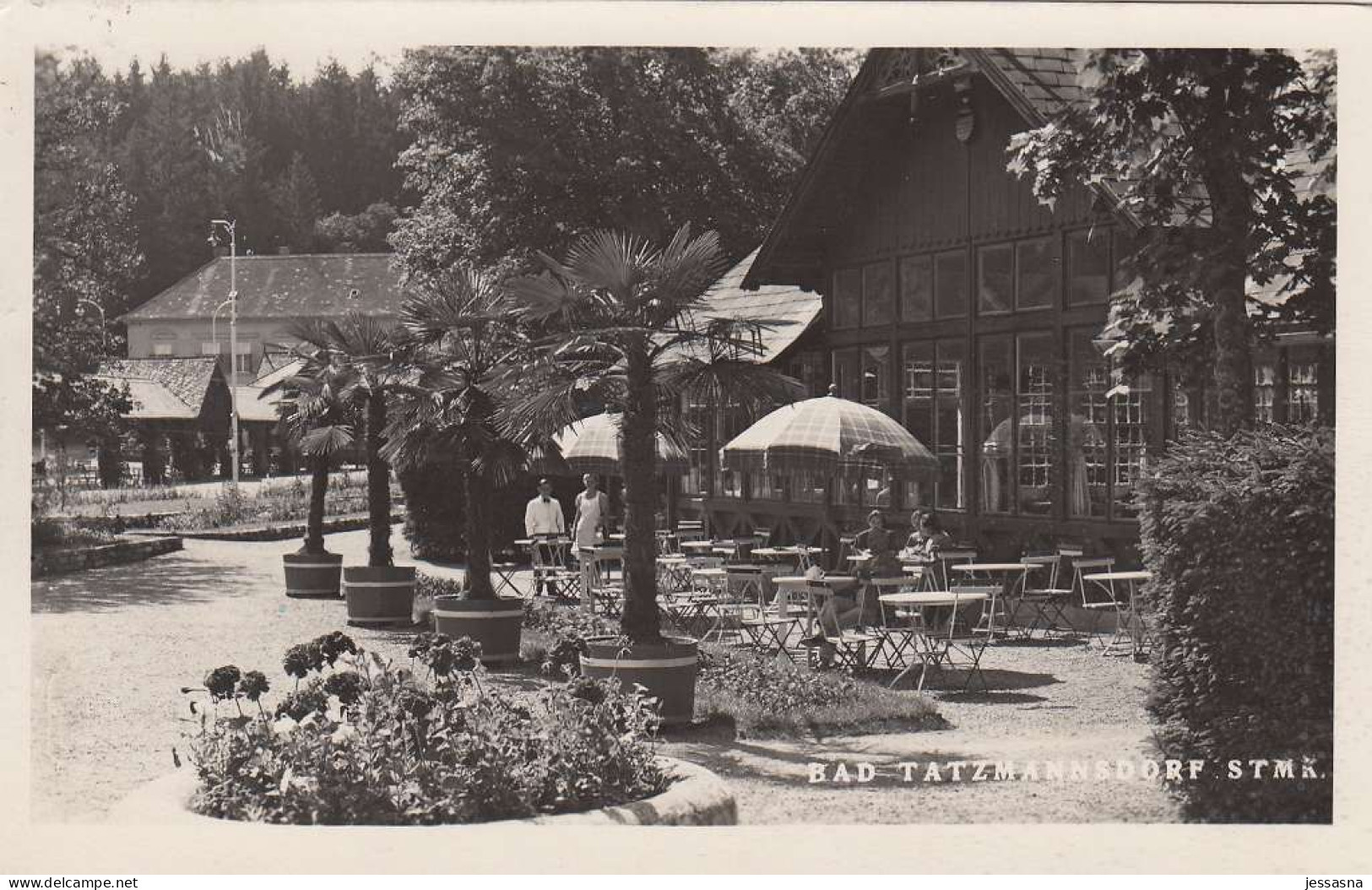 AK - Bad Tatzmannsdorf - Das Alte Kurcafe Im Schanigarten -1942 - Oberwart