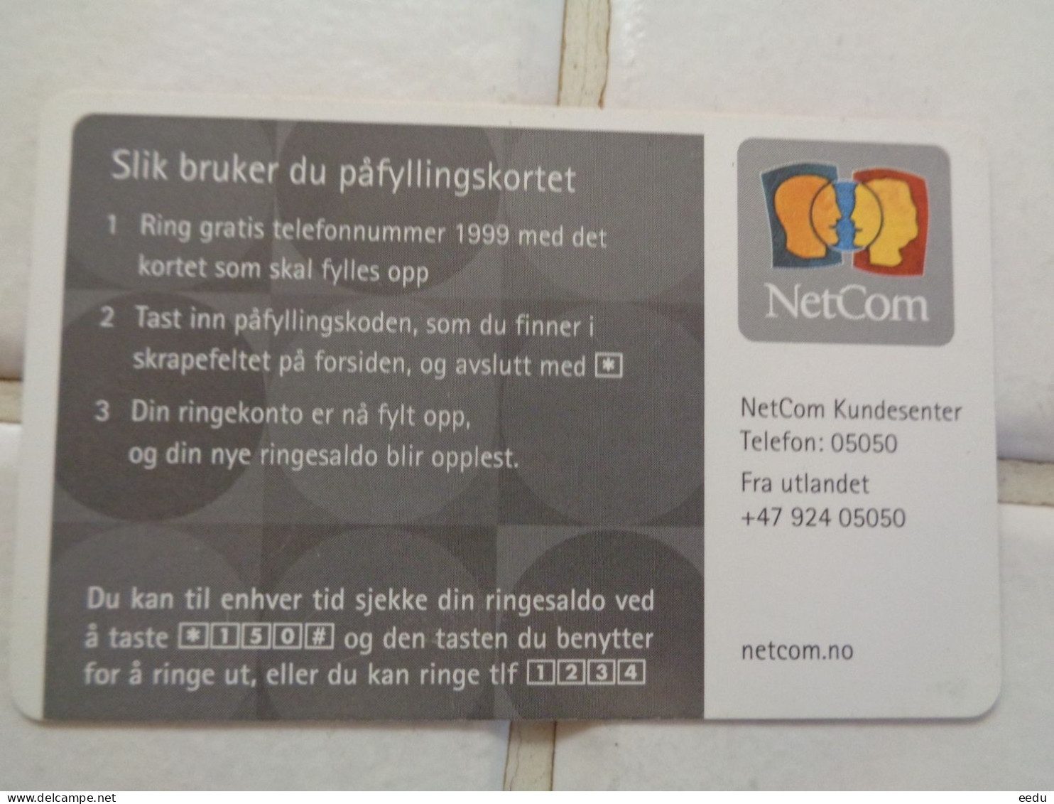 Norway Phonecard - Norvège