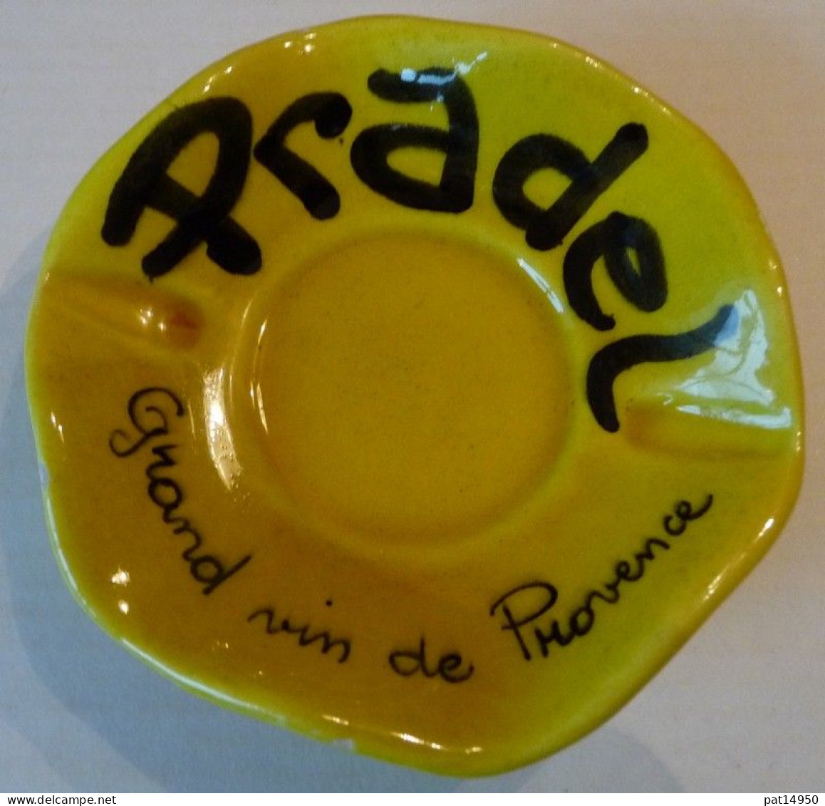 PAT14950 CENDRIER PRADEL  GRAND VIN DE PROVENCE - Porcelaine