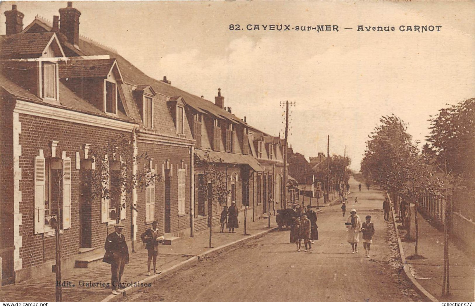 80-CAYEUX-SUR-MER- AVENUE CARNOT - Cayeux Sur Mer